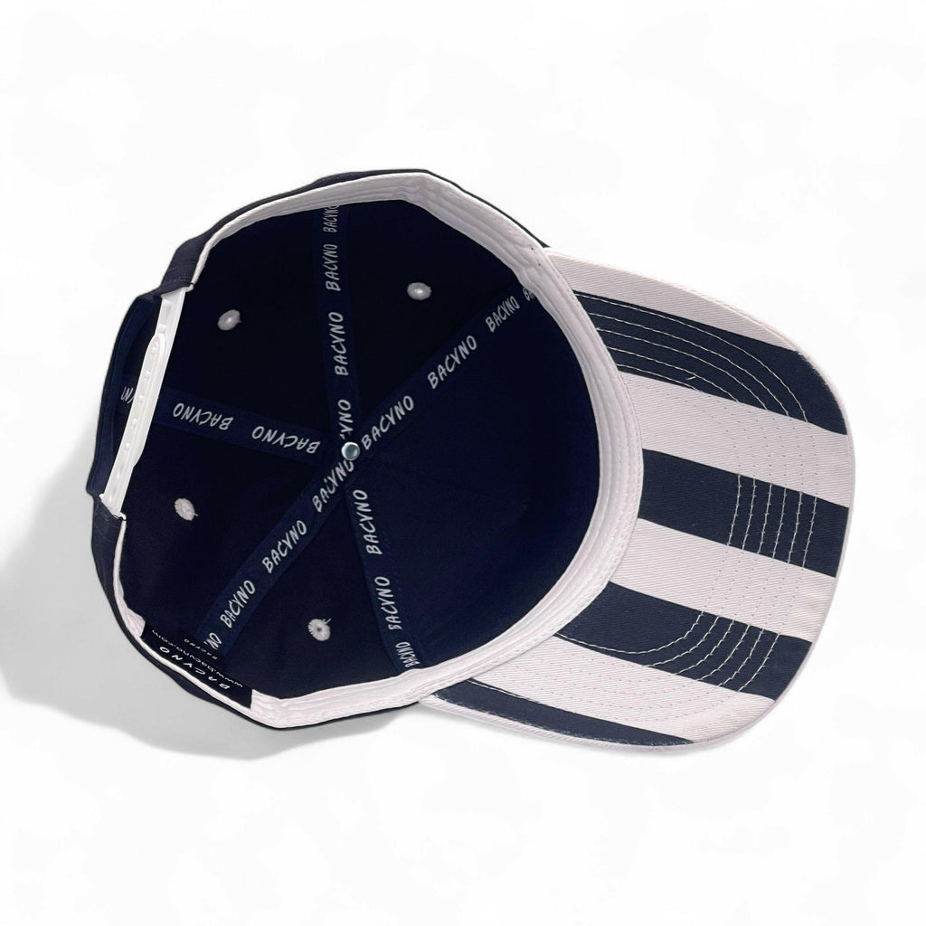 Monterrey Striped Blue Snapback